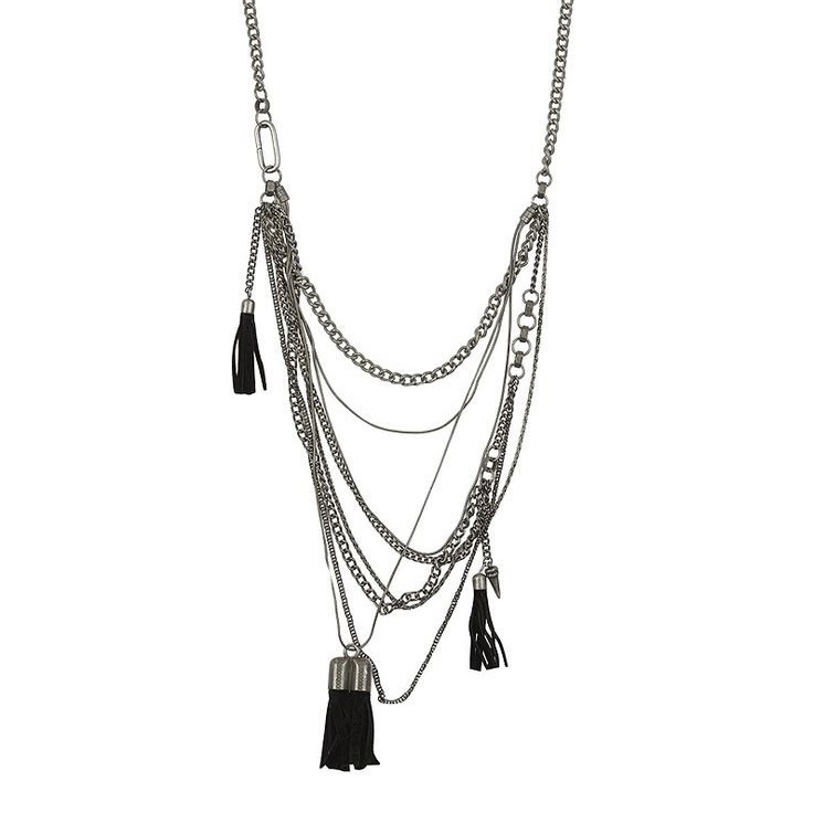 Яркий акцент в вашем образе — украшения с цепями