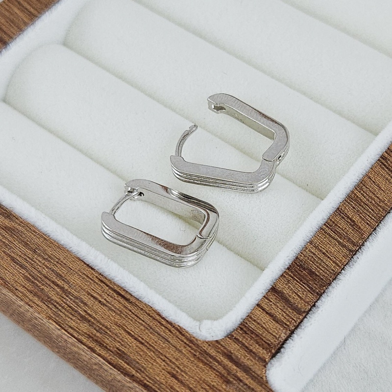 Швензы овальные кольца, бублики, конго 15.4х11.5х2.8 мм, родиевое покрытие (10237-Р) купить с доставкой по России | Интернет-магазин Viva Beads