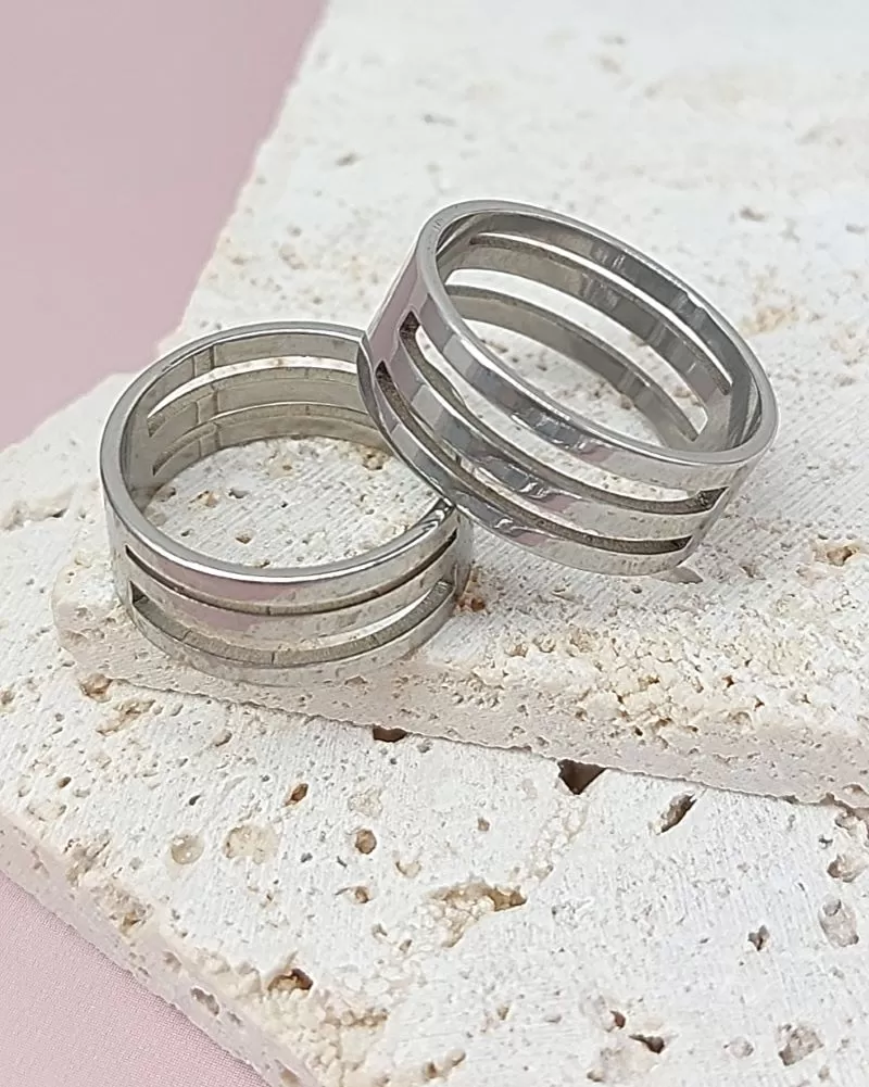 Кольцо для работы с разъемными колечками нерж. сталь (7957-17)