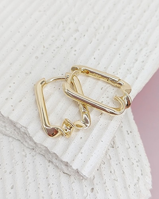 УЦЕНКА Швензы кольца /бублики, конго/ 22х2.5 мм позолота (8203-З-УЦ) купить в #REGION_P# | Заказать в интернет-магазине Viva Beads
