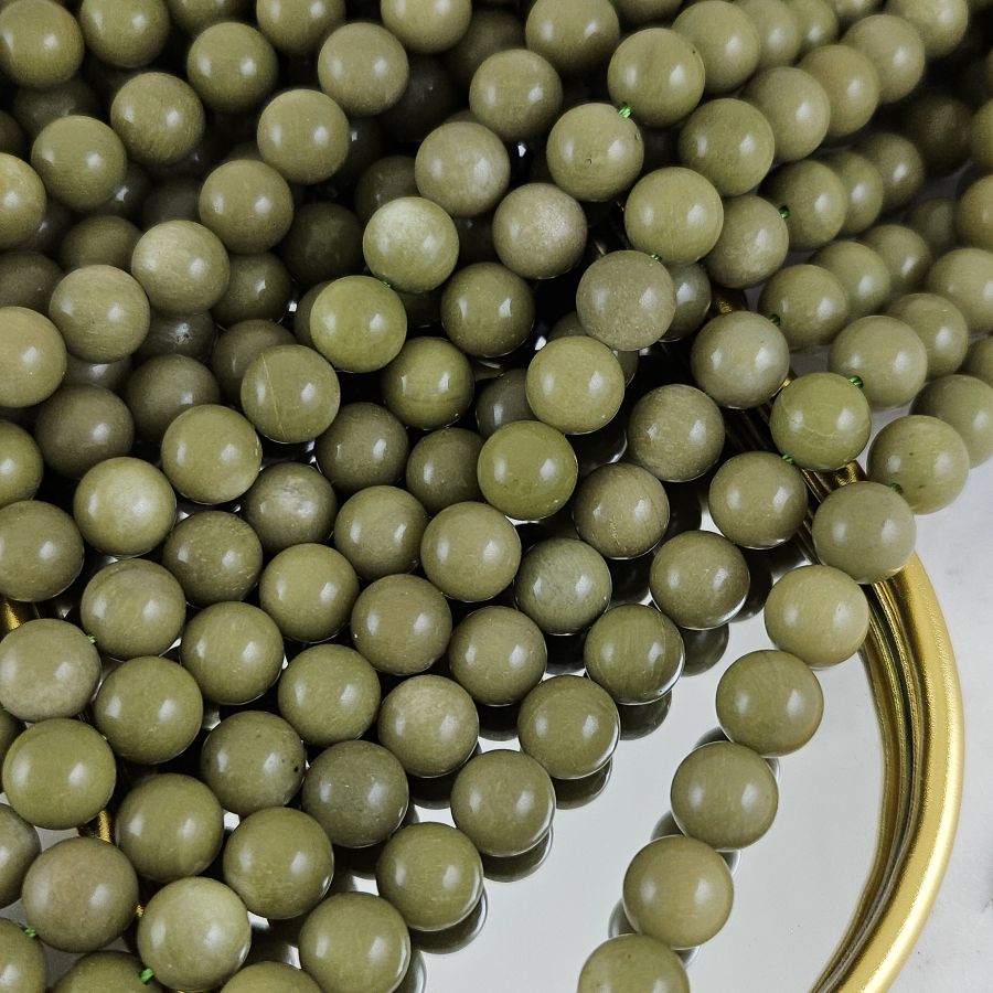 Нить 19 см Агат Авокадо ок. 10.2 мм бусины гладкий шар (10267-10) для бижутерии купить с доставкой по России | Интернет‑магазин Viva Beads
