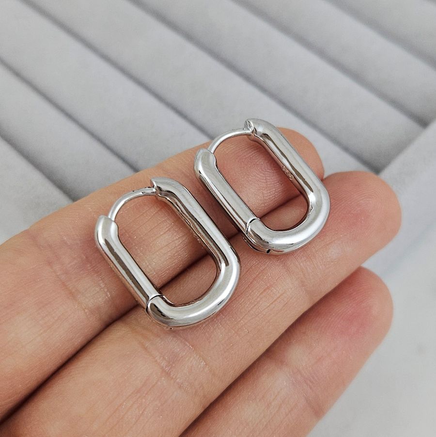 Швензы конго, бублики овальные 20х15х3.5 мм родиевое покрытие (5032-Р) купить с доставкой по России | Интернет-магазин Viva Beads