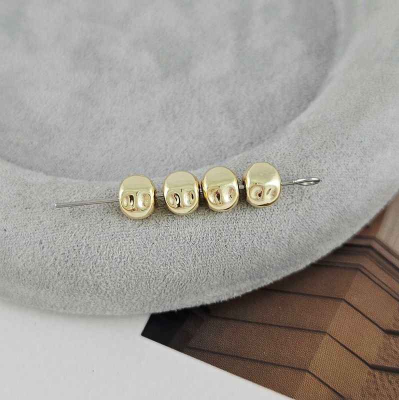  УЦЕНКА 1 шт. Бусина разделитель фри форм 5.7х7х5.3 мм позолота 14К (9375-З-УЦ) купить в Воронеже | Заказать в интернет-магазине Viva Beads
