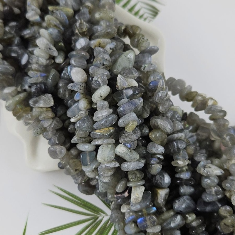 Нить 39 см Лабрадорит натуральный 5-8 мм крошка (6880) купить в Воронеже | Заказать в интернет-магазине Viva Beads
