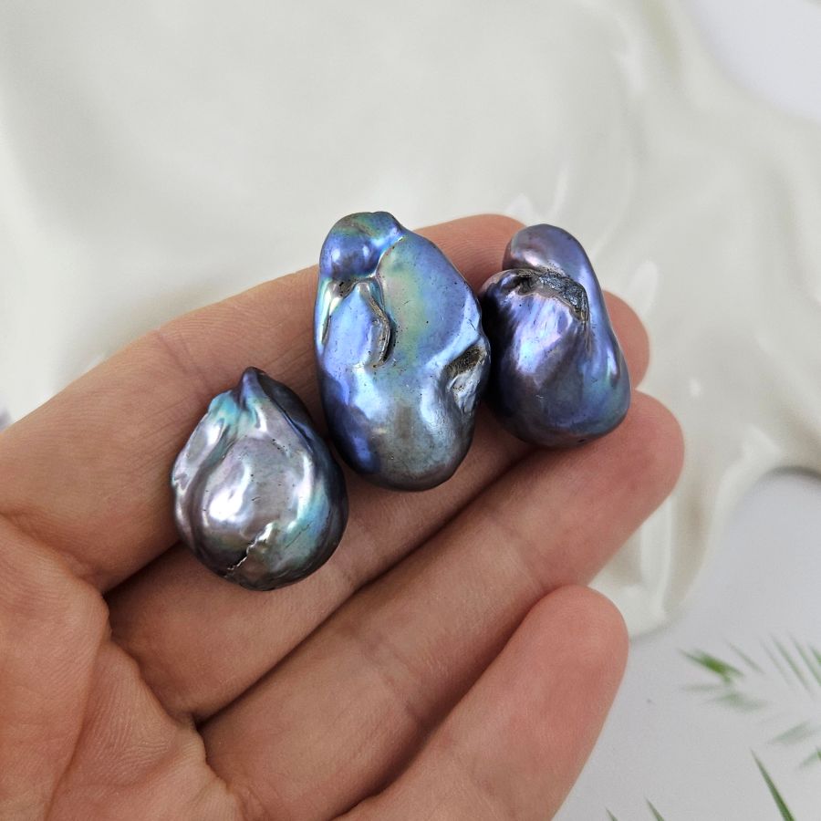 УЦ 1 шт. Жемчуг барочный крупный 21-28х13-14.5 мм темный (1011-УЦ) купить в #REGION_P# | Заказать в интернет-магазине Viva Beads
