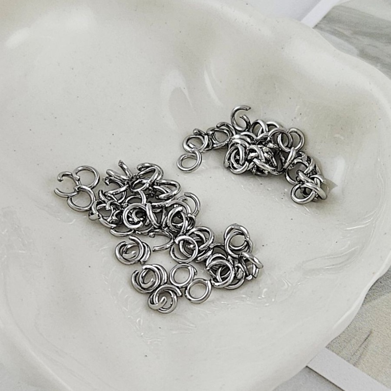 20 шт. Колечки 4x0.8 мм соединительные разъемные, нержавеющая сталь (3908) соединительные колечки и кольца-коннекторы купить с доставкой по России | Интернет-магазин Viva Beads