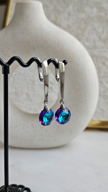 Mystic Drop — набор материалов для создания серёжек с хрустальными подвесками (НАБОР-67)