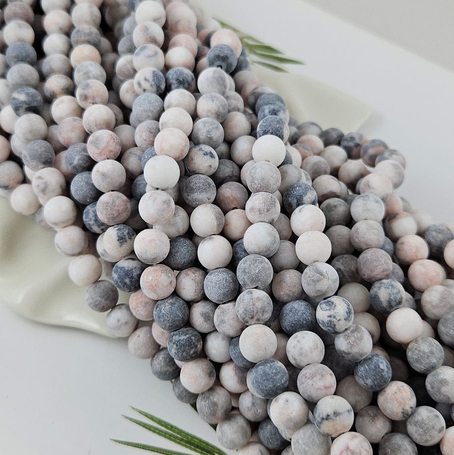 Нить 37 см Яшма розовая матовая бусины 8 мм гладкий шар (9075-8) купить в Воронеже | Заказать в интернет-магазине Viva Beads
