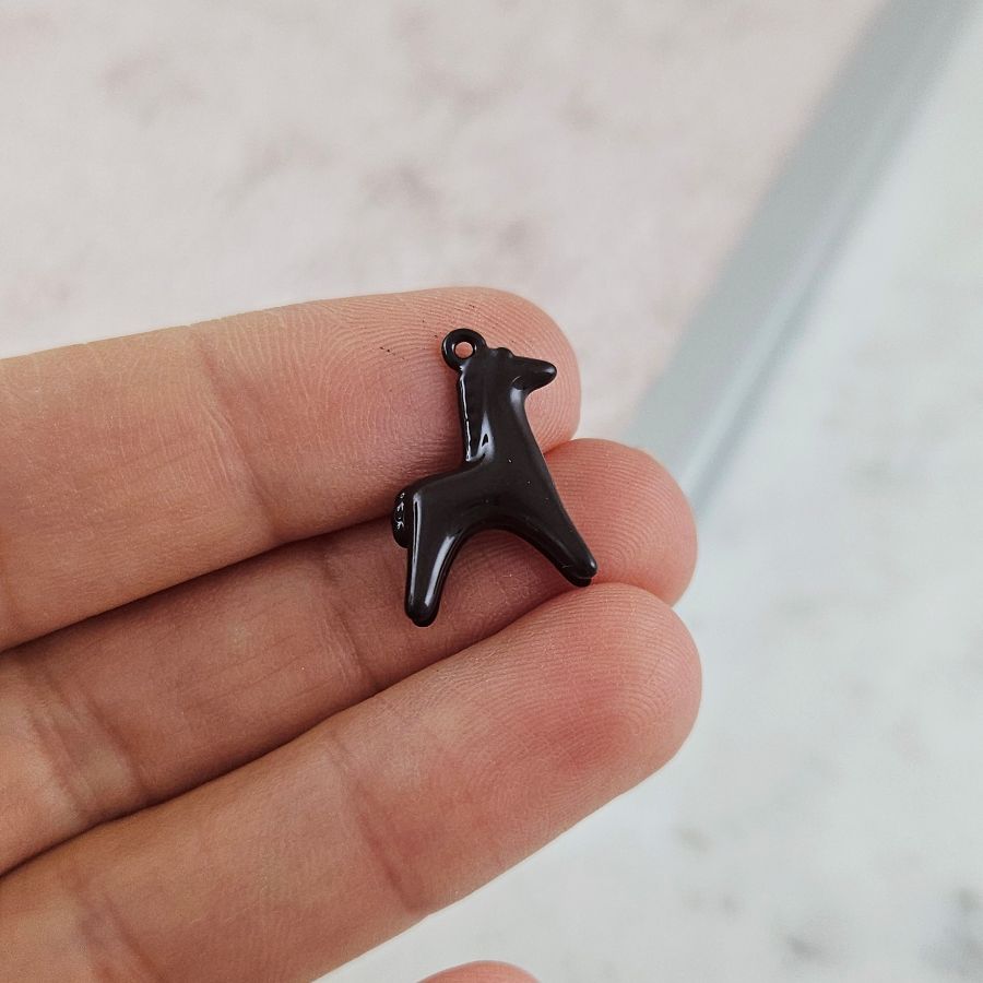 Подвеска Лошадь 18.4x12х6.2 мм темно-коричневый (10177-КОР) купить с доставкой по России | Интернет-магазин Viva Beads