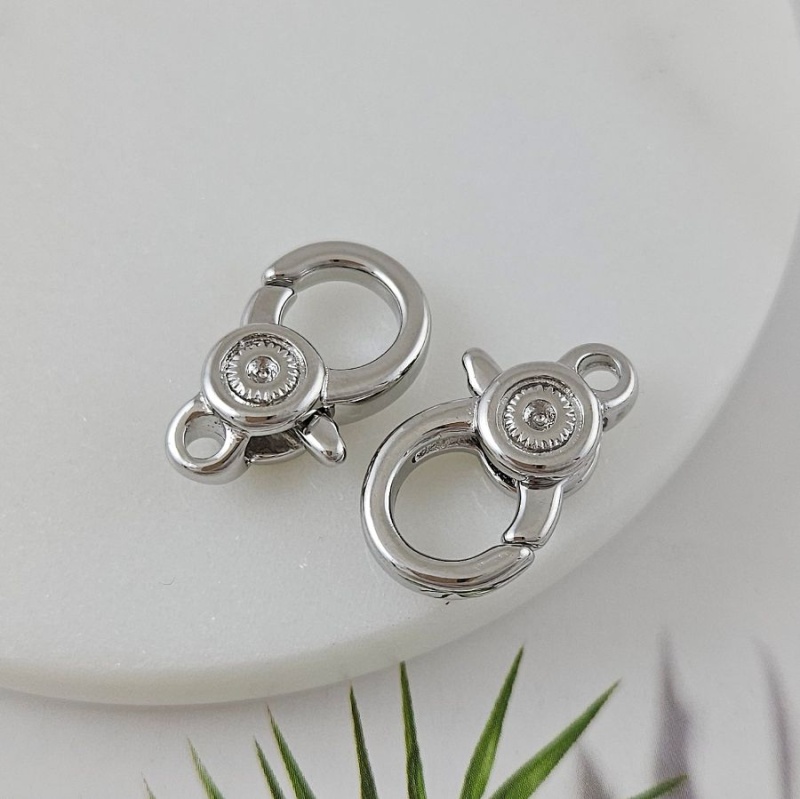 Замок карабин 22.7х13.3 мм, родиевое покрытие (9949-Р) купить в Воронеже | Заказать в интернет-магазине Viva Beads
 Замок карабин 22.7х13.3 мм, родиевое покрытие (9949-Р) купить в Воронеже | Заказать в интернет-магазине Viva Beads