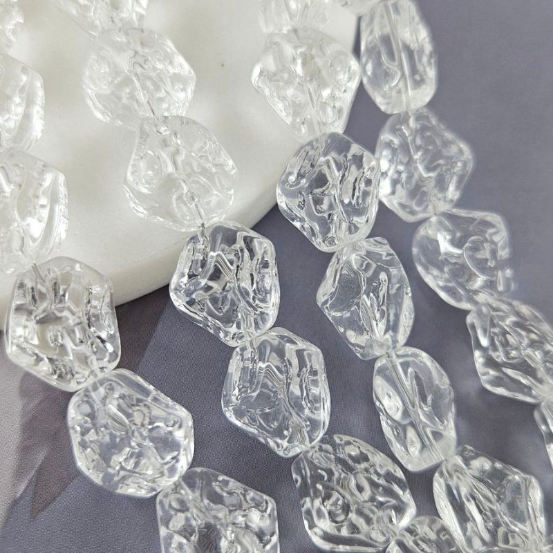 10 шт. Бусина 14x13.5x9.8 мм фри форм, стекло (10053) купить с доставкой по России | Интернет-магазин Viva Beads