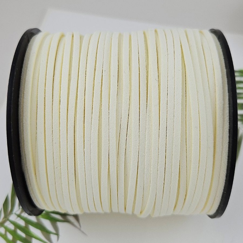 1 м Шнур замшевый /иск./ 2.4-2.5 мм молочный (8092-МОЛ) купить в #REGION_P# | Заказать в интернет-магазине Viva Beads
 1 м Шнур замшевый /иск./ 2.4-2.5 мм молочный (8092-МОЛ) купить в #REGION_P# | Заказать в интернет-магазине Viva Beads