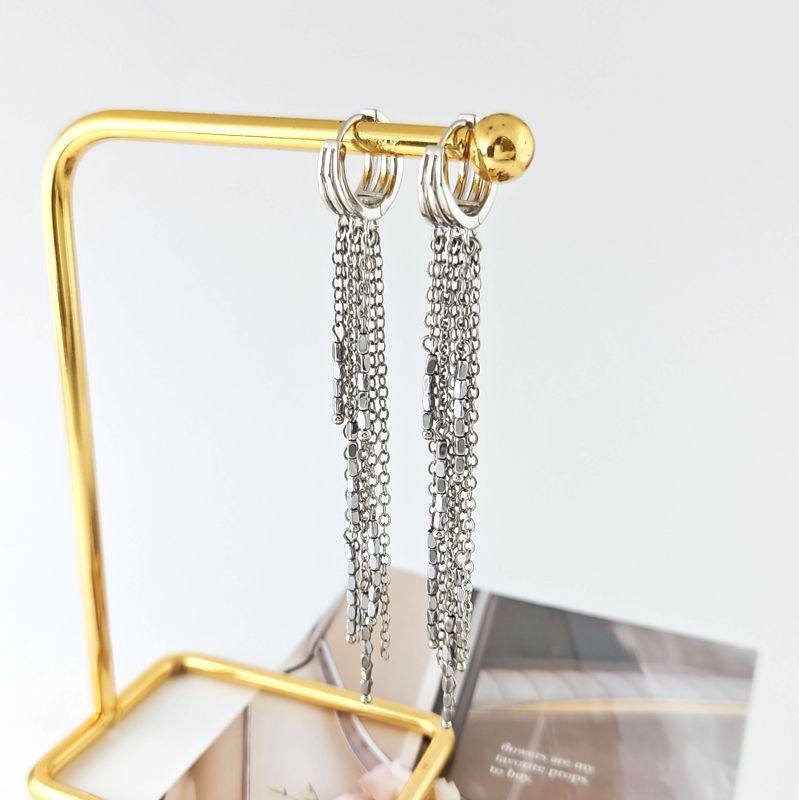 Мастер-класс "Серьги с цепочками"