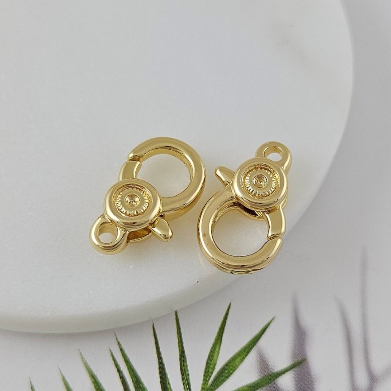 УЦЕНКА Замок карабин 22.7х13.3 мм, позолота 14К (9949-З-УЦ) купить в Воронеже | Заказать в интернет-магазине Viva Beads
 УЦЕНКА Замок карабин 22.7х13.3 мм, позолота 14К (9949-З-УЦ) купить в Воронеже | Заказать в интернет-магазине Viva Beads