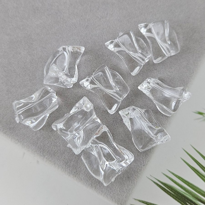 1 шт. Бусина Льдинка 19.2x18.1х17 мм прозрачная, акрил (10007) купить в Воронеже | Заказать в интернет-магазине Viva Beads
