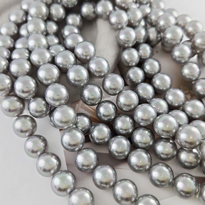 УЦЕНКА 5 шт. Жемчуг Майорка 13.7-14 мм серый (6330-14-УЦ)