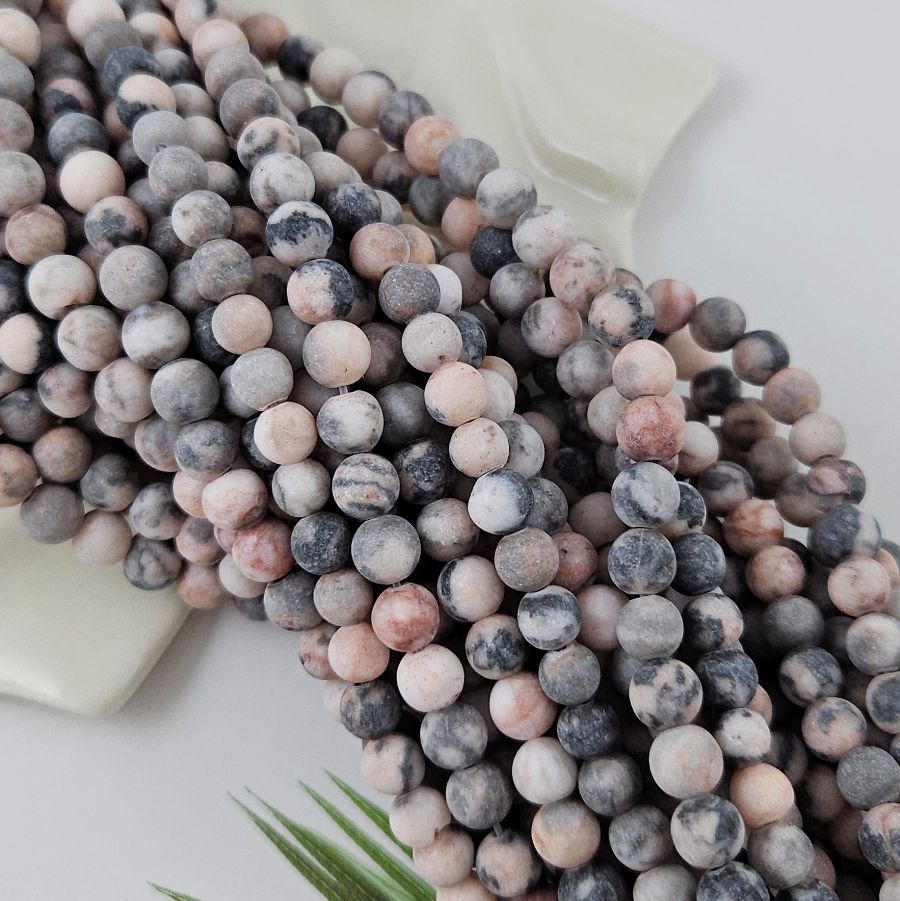 Нить 37 см Яшма розовая матовая бусины 6 мм гладкий шар (9075-6) купить в Воронеже | Заказать в интернет-магазине Viva Beads
