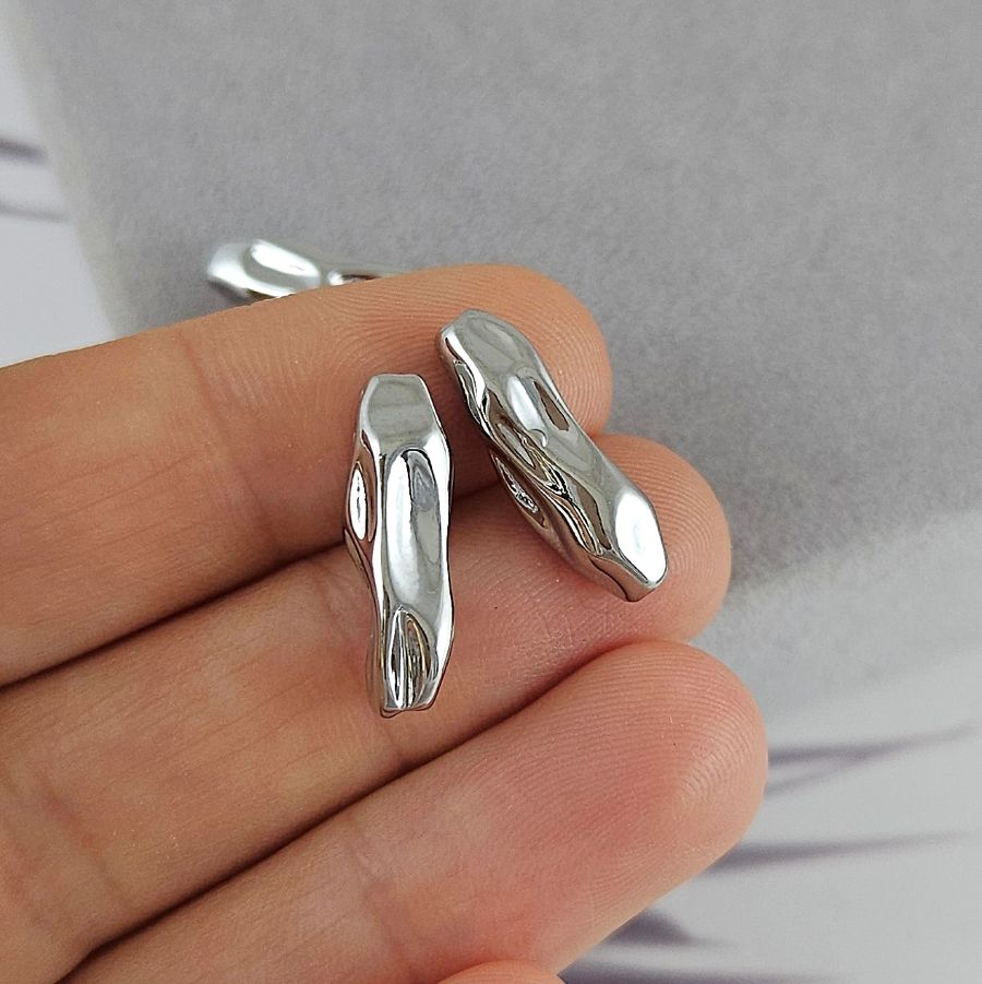 1 шт. Бусина разделитель фри форм 19.2x6 мм родиевое покрытие (8660-Р) купить с доставкой по России | Интернет-магазин Viva Beads