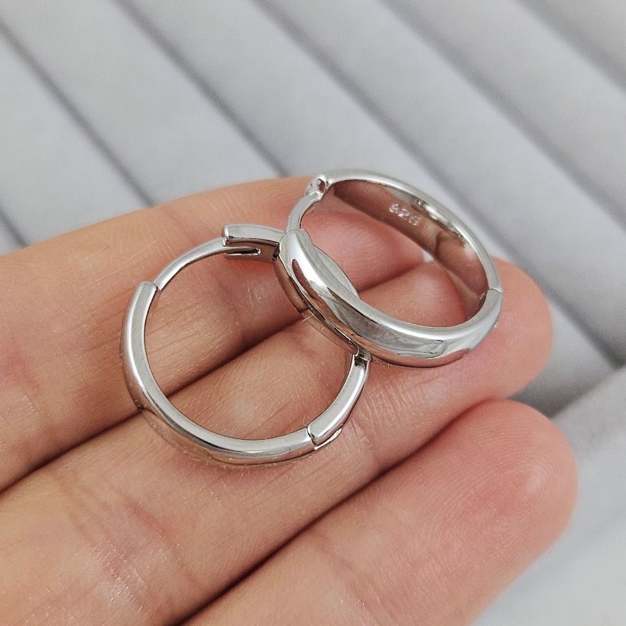 Швензы кольца, бублики, конго 20х4.3 мм родиевое покрытие (6799-Р) купить с доставкой по России | Интернет-магазин Viva Beads