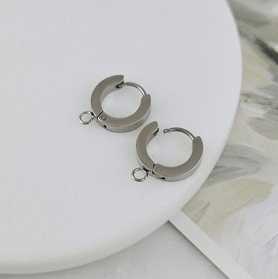 Швензы колечки 13.5x3 мм нержавеющая сталь (10167-3) швензы для серег купить с доставкой по России | Интернет-магазин Viva Beads