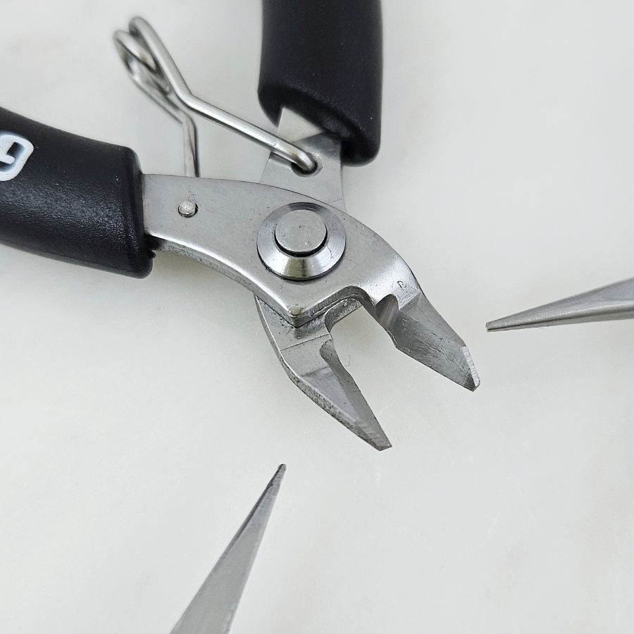 4 шт. Набор инструментов: кусачки, круглогубцы, тонкогубцы, утконосы GT (НАБОР-GT) инструмент для сборки украшений купить с доставкой по России | Интернет-магазин Viva Beads