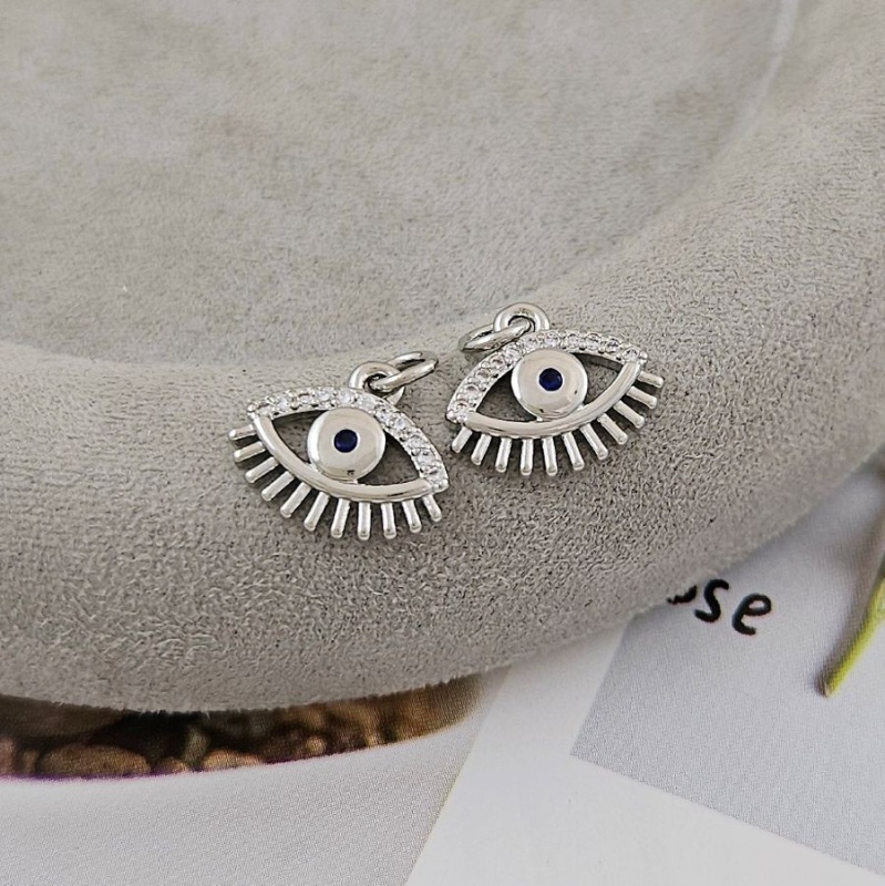 Подвеска Глаз с фианитом 11x13x2 мм родиевое покр. (7697-Р) Подвеска Глаз с фианитом 11x13x2 мм родиевое покр. (7697-Р)