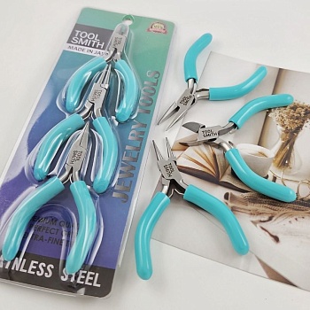 3 шт. Набор мини инструментов: кусачки, круглогубцы, тонкогубцы  (9335) купить в Воронеже | Заказать в интернет-магазине Viva Beads
 3 шт. Набор мини инструментов: кусачки, круглогубцы, тонкогубцы  (9335) купить в Воронеже | Заказать в интернет-магазине Viva Beads