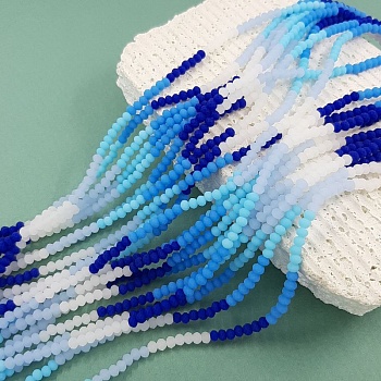 Нить 23 см Рондель граненый 3x2.5 мм матовый микс цветов (5604) купить в Воронеже | Заказать в интернет-магазине Viva Beads
 Нить 23 см Рондель граненый 3x2.5 мм матовый микс цветов (5604) купить в Воронеже | Заказать в интернет-магазине Viva Beads