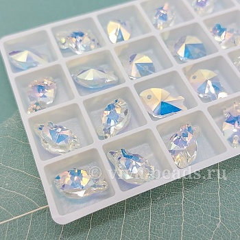 Подвеска Рыбка 17х9 мм АВ, стекло (6448-Р) купить с доставкой по России | Интернет-магазин Viva Beads