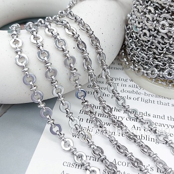 10 см Цепь 6 мм (толщина) родиевое покр. (7466-Р) купить в Воронеже | Заказать в интернет-магазине Viva Beads
