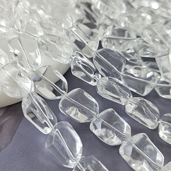 10 шт. Бусина 16x12.4x8.8 мм фри форм, стекло (10052) купить с доставкой по России | Интернет-магазин Viva Beads