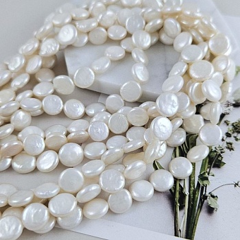 1 шт. Жемчуг натуральный речной барокко ок. 9-10 мм монета,  АА белый (9756) купить в #REGION_P# | Заказать в интернет-магазине Viva Beads
 1 шт. Жемчуг натуральный речной барокко ок. 9-10 мм монета,  АА белый (9756) купить в #REGION_P# | Заказать в интернет-магазине Viva Beads