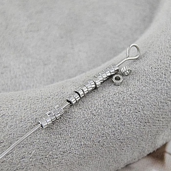 10 шт. Бусина разделитель 2.1х1 мм, родиевое покрытие (9634-Р) купить в Воронеже | Заказать в интернет-магазине Viva Beads
 10 шт. Бусина разделитель 2.1х1 мм, родиевое покрытие (9634-Р) купить в Воронеже | Заказать в интернет-магазине Viva Beads