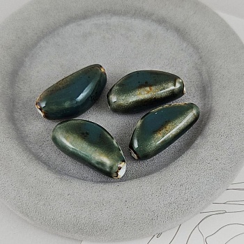 1 шт. Бусина керамическая крупная 31х15х11.7 мм зеленый (9452) купить в Воронеже | Заказать в интернет-магазине Viva Beads
 1 шт. Бусина керамическая крупная 31х15х11.7 мм зеленый (9452) купить в Воронеже | Заказать в интернет-магазине Viva Beads