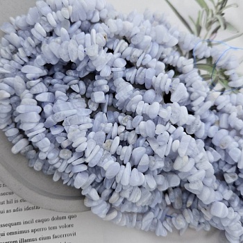 Нить 19 см Голубой агат / сапфирин / крошка 5-12x2.6-6 мм (8898) купить в Воронеже | Заказать в интернет-магазине Viva Beads
