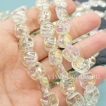 5 шт. Бусина квадратная 11 мм стекло (6576-7) купить в Воронеже | Заказать в интернет-магазине Viva Beads
 5 шт. Бусина квадратная 11 мм стекло (6576-7) купить в Воронеже | Заказать в интернет-магазине Viva Beads