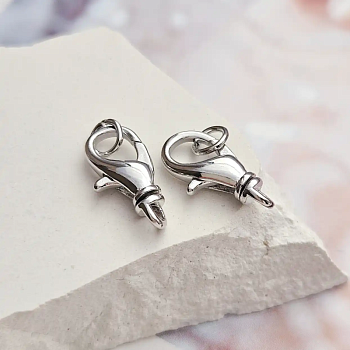 Замок лобстер 16 мм с родиевым покрытием (8612-16-Р) купить в Воронеже | Заказать в интернет-магазине Viva Beads
 Замок лобстер 16 мм с родиевым покрытием (8612-16-Р) купить в Воронеже | Заказать в интернет-магазине Viva Beads