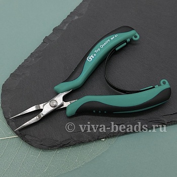 Инструмент для бижутерии - плоскогубцы / тонкогубцы / сталь (6472-П) купить в Воронеже | Заказать в интернет-магазине Viva Beads
