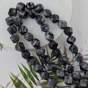 5 шт. Лаврикит бусины ок. 9-10 мм с витыми гранями (9947-ЛАВ) для бижутерии купить с доставкой по России | Интернет‑магазин Viva Beads