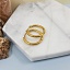 Швензы кольца (бублики) 21х2,5 мм цвет золото (4531)