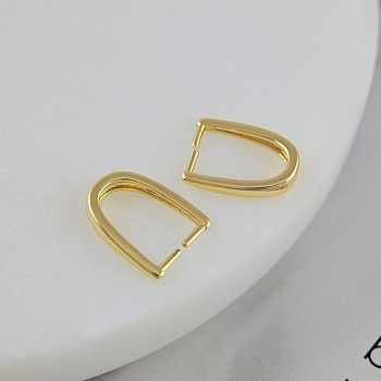 Бейл зажимной 12.7x8.7x2.5 мм позолота 14К (9916-З) купить в Воронеже | Заказать в интернет-магазине Viva Beads
