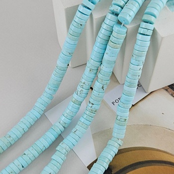 Нить 20 см Турквенит ок. 8-8.4х3 мм, бусины в форме шайбы (8369-8) купить в Воронеже | Заказать в интернет-магазине Viva Beads
 Нить 20 см Турквенит ок. 8-8.4х3 мм, бусины в форме шайбы (8369-8) купить в Воронеже | Заказать в интернет-магазине Viva Beads