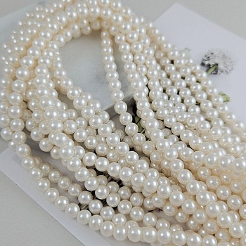 Нить 39 см Жемчуг Майорка 6-6.2 мм, жемчужный (9737-6) купить в Воронеже | Заказать в интернет-магазине Viva Beads
 Нить 39 см Жемчуг Майорка 6-6.2 мм, жемчужный (9737-6) купить в Воронеже | Заказать в интернет-магазине Viva Beads