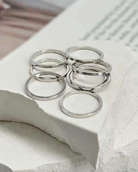 1 шт. Коннектор кольцо 12x1 мм родиевое покрытие (7332-12-Р) 1 шт. Коннектор кольцо 12x1 мм родиевое покрытие (7332-12-Р)