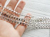 50 см Цепь 6,5 х 4 мм цвет светлое серебро (2349) купить в Воронеже | Заказать в интернет-магазине Viva Beads
