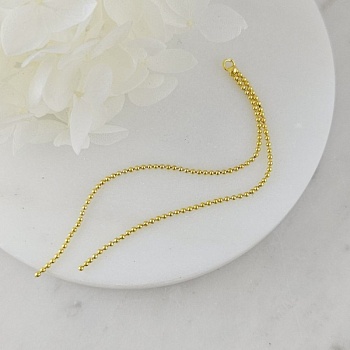 Подвеска с цепочками 9 см позолота 14К (10213-З) купить с доставкой по России | Интернет-магазин Viva Beads