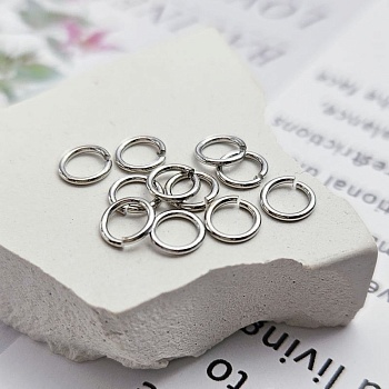 10 шт. Колечки соединительные 6х0.8 мм родиевое покр. (8514-Р) соединительные колечки и кольца-коннекторы купить с доставкой по России | Интернет-магазин Viva Beads