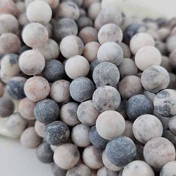 Нить 37 см Яшма розовая матовая бусины 8 мм гладкий шар (9075-8) для бижутерии купить с доставкой по России | Интернет‑магазин Viva Beads