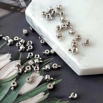 1 шт. Кримп с фиксатором /One Touch/ 3 мм цилиндр родиевое покр. (4089-Р) купить в Воронеже | Заказать в интернет-магазине Viva Beads
 1 шт. Кримп с фиксатором /One Touch/ 3 мм цилиндр родиевое покр. (4089-Р) купить в Воронеже | Заказать в интернет-магазине Viva Beads