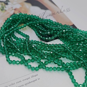 Нить 34-35 см Хрустальные бусины граненый шар 4 мм зеленый (8466-4-ЗЕЛ) купить в Воронеже | Заказать в интернет-магазине Viva Beads
 Нить 34-35 см Хрустальные бусины граненый шар 4 мм зеленый (8466-4-ЗЕЛ) купить в Воронеже | Заказать в интернет-магазине Viva Beads